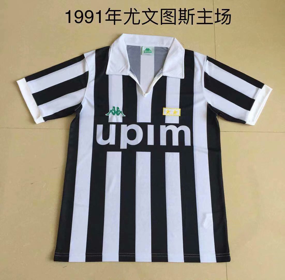 1991 Juventus fc Retro jersey 