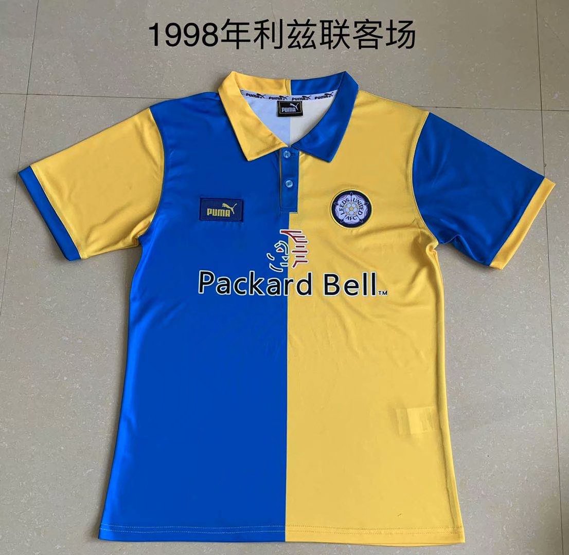 1998 LEEDS UNITED away Retro jersey 