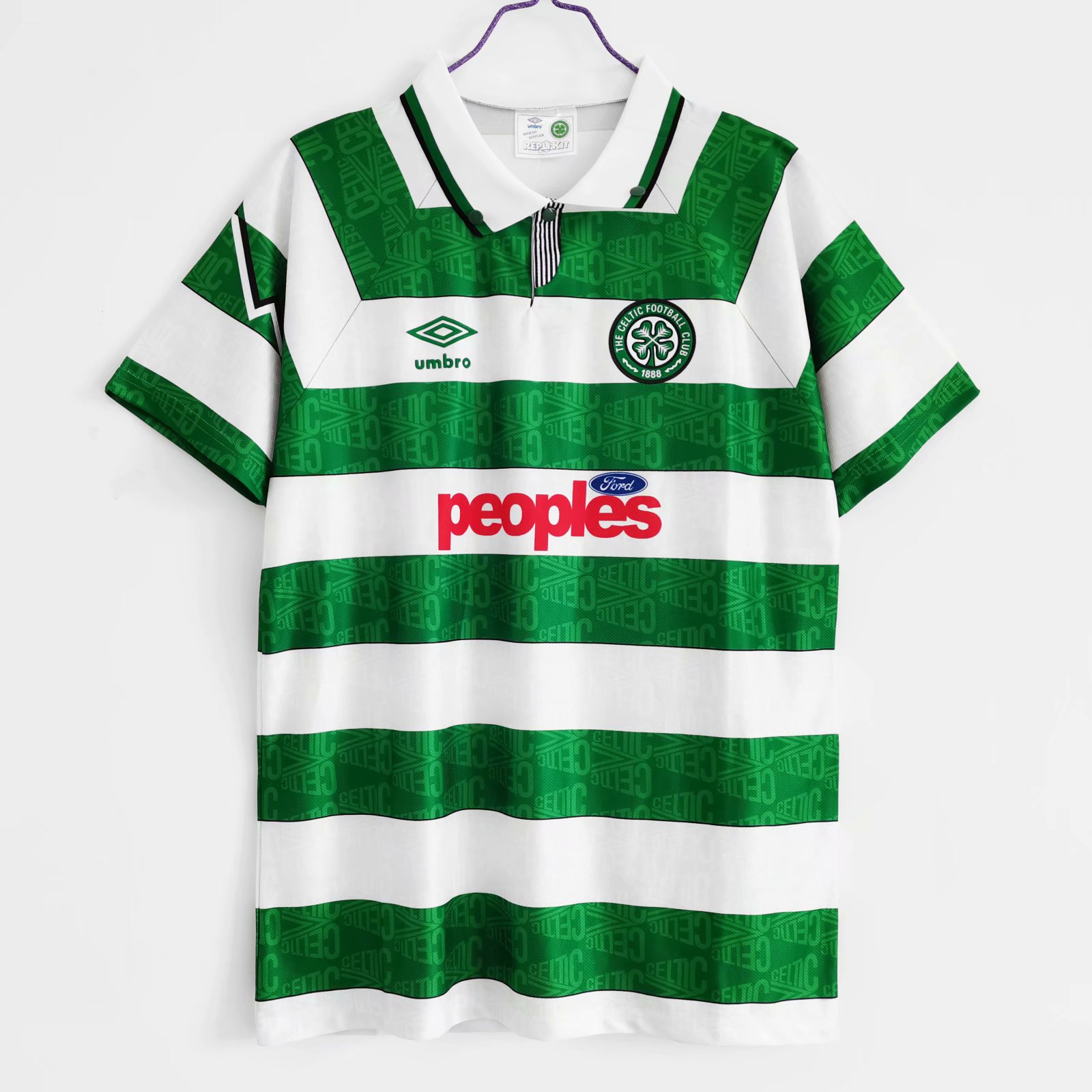 1991-1992 Celtic home Retro.