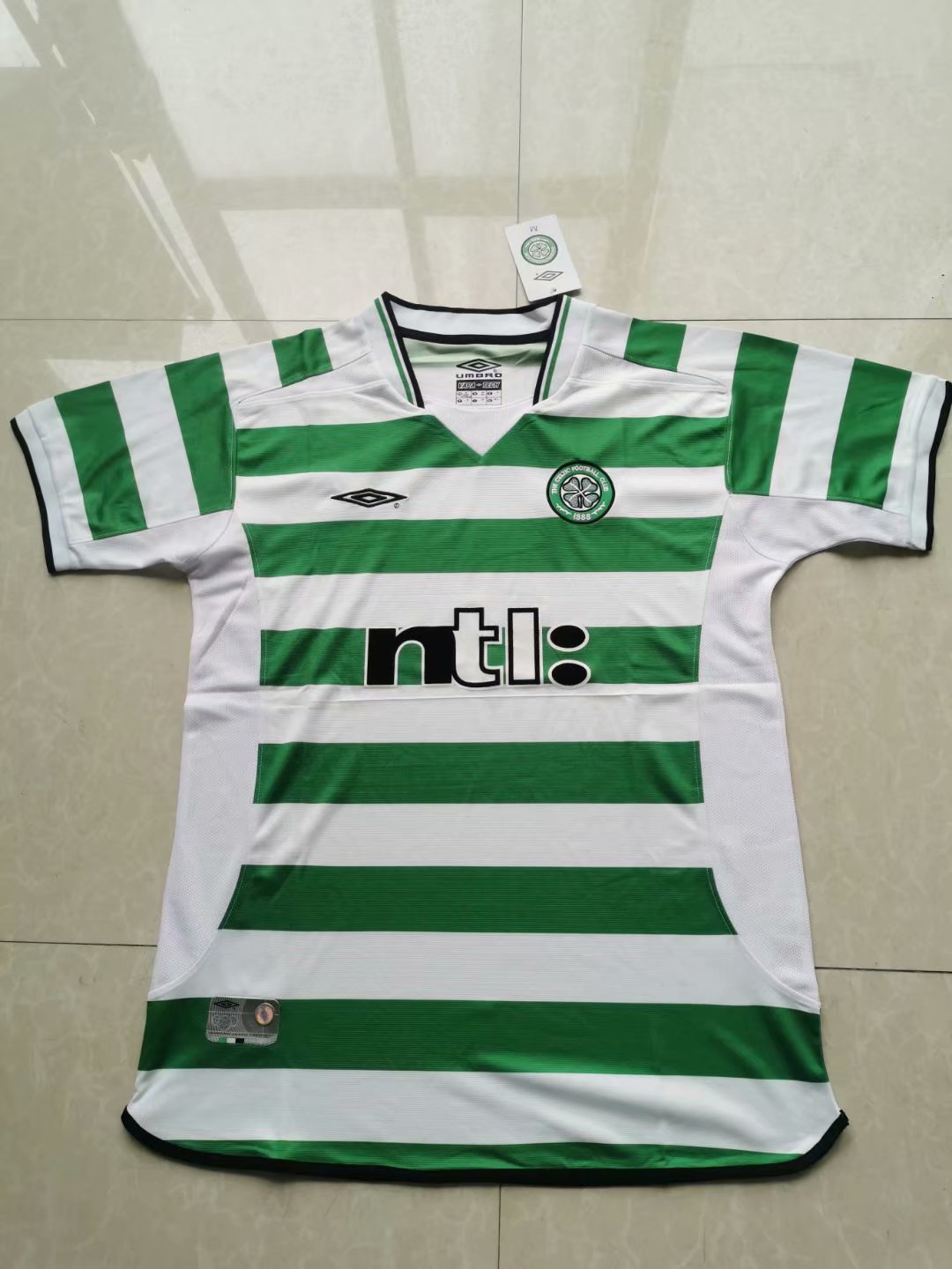 2001-2003 Celtic home Retro.