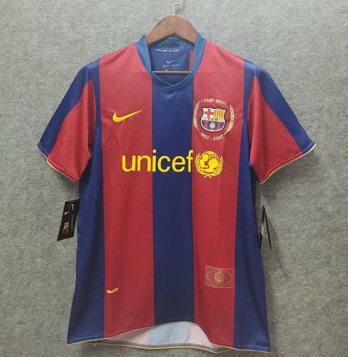 2007-2008 Barcelona home Retro.