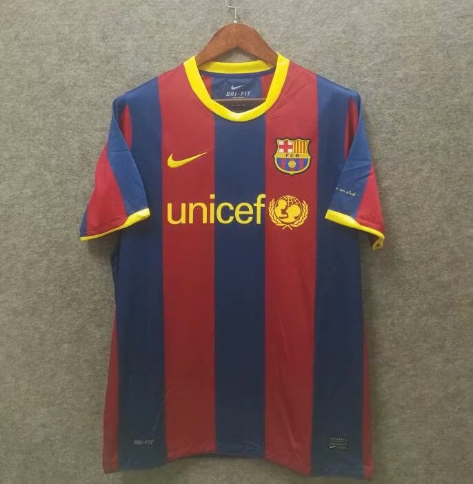 2010-2011 Barcelona home Retro.