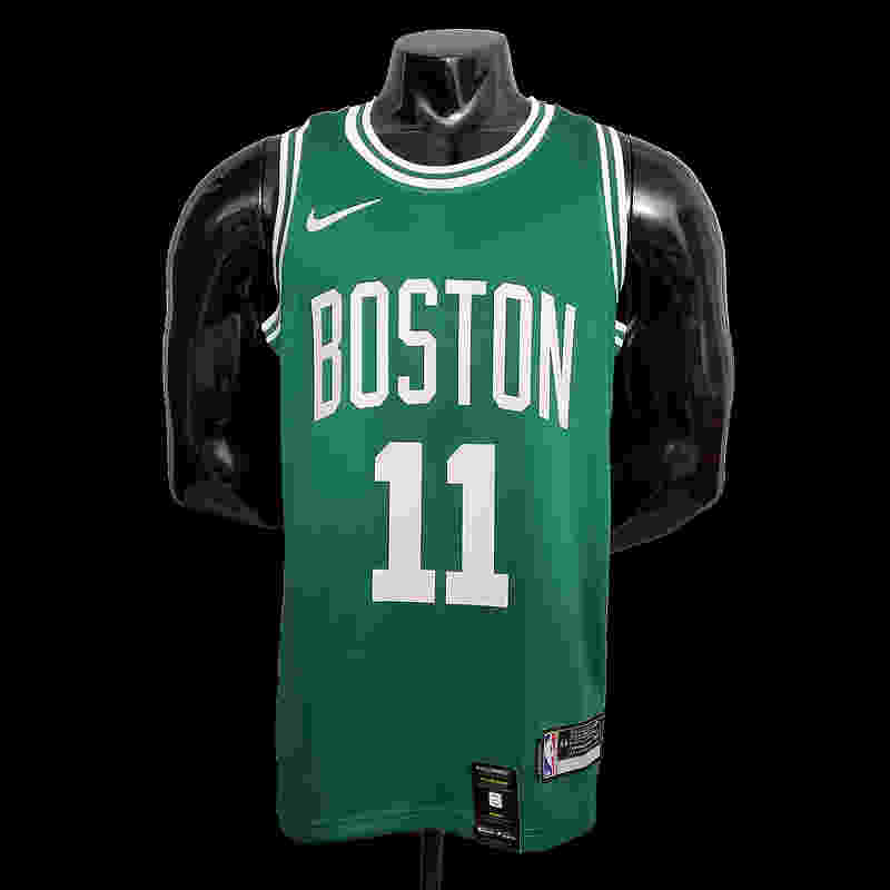 #11 Irving Celtics green NBA Jersey Nike connect recognition(5BAD)