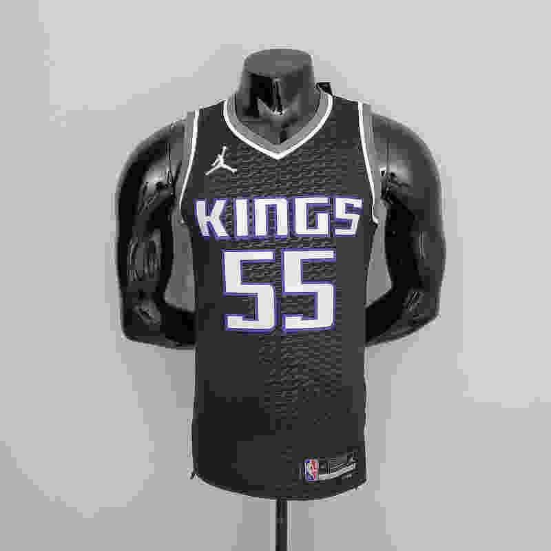 75th Anniversary Williams#55 Jordan Kings Black NBA Jersey S-XXL(20D8)