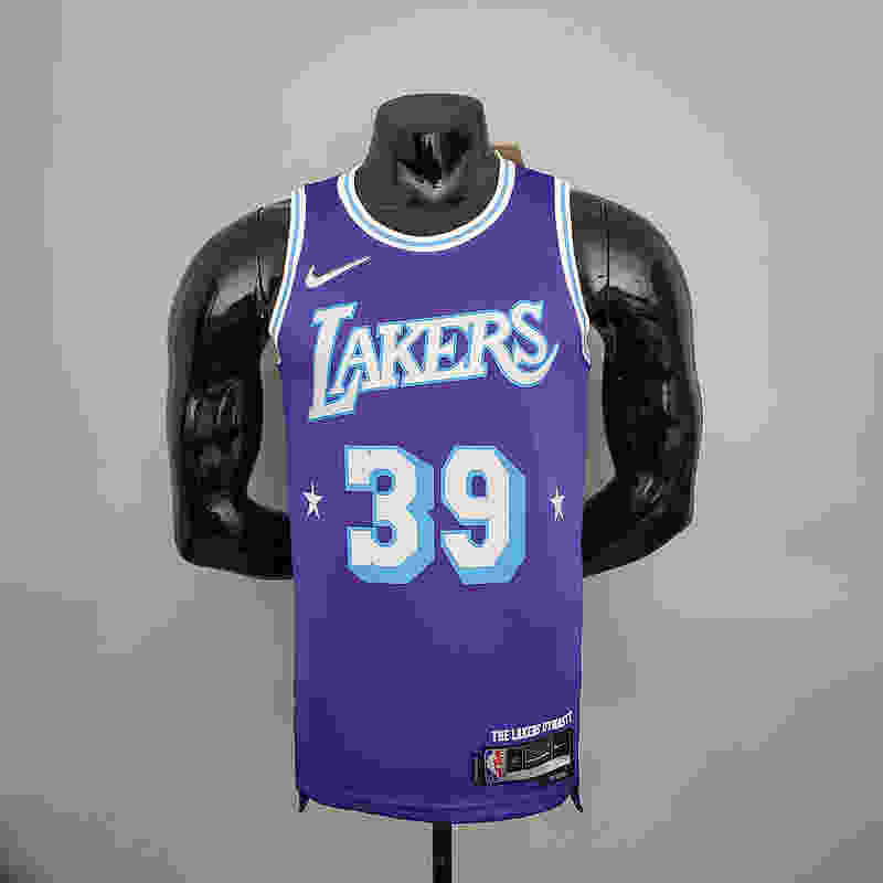 2022 75th Anniversary Howard #39 Lakers City Edition Purple NBA Jersey S-XXL(716A)