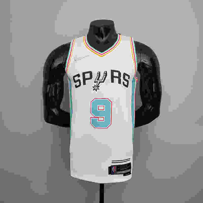 2022 Season Parker #9 Spurs City Edition White NBA Jersey S-XXL(7B57)