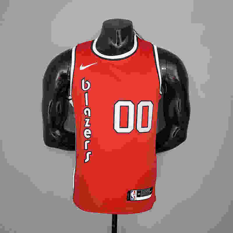 ANTHONY#00 Trail Blazers Retro Red NBA Jersey S-XXL(09C9)