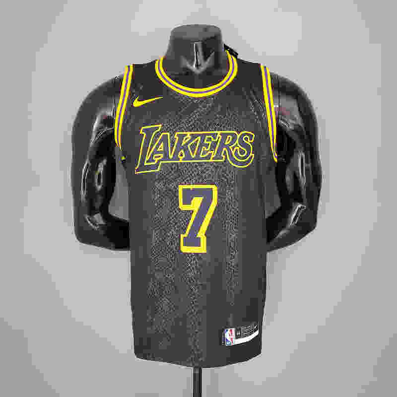 ANTHONY#7 Lakers black NBA jersey Size︰S-XXL(4F41)