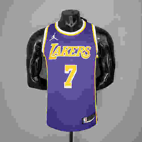 ANTHONY#7 Lakers purple NBA jersey Size︰S-XXL(600D)