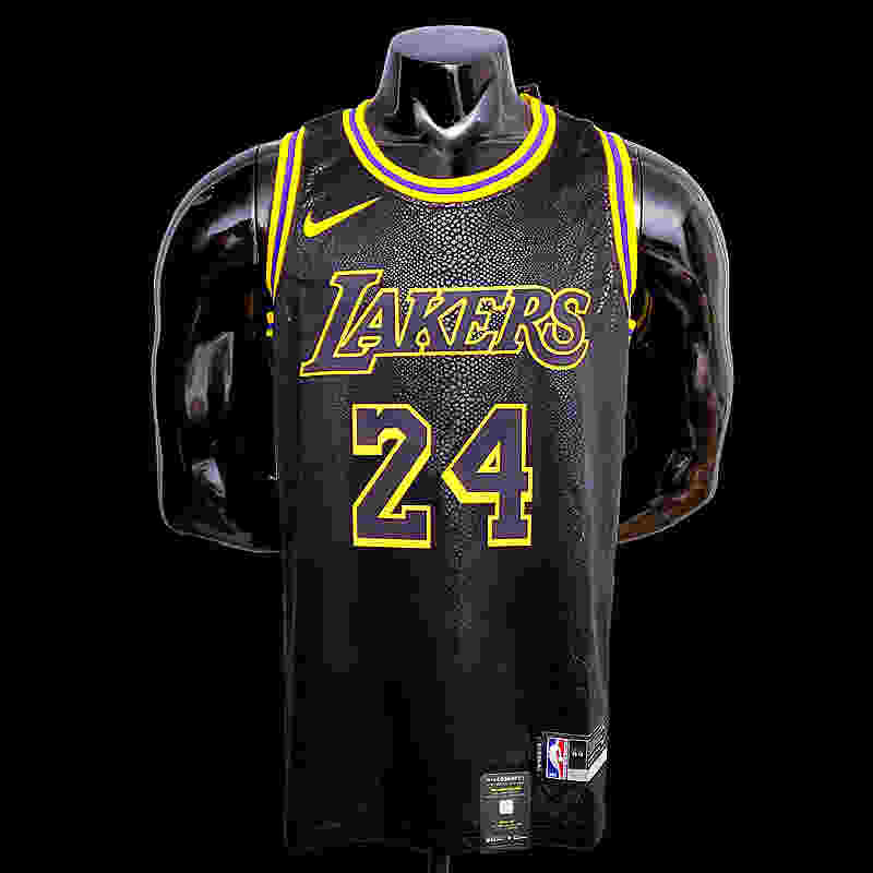 Bryant #24 Lakers black NBA jersey SizeXS-XXL Nike connect recognition(F340)