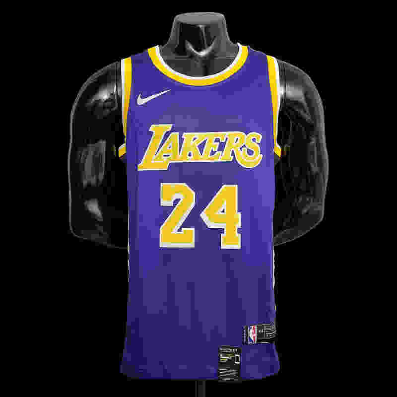 Bryant #24 Lakers purple NBA jersey SizeXS-XXL Nike connect recognition(2BBF)