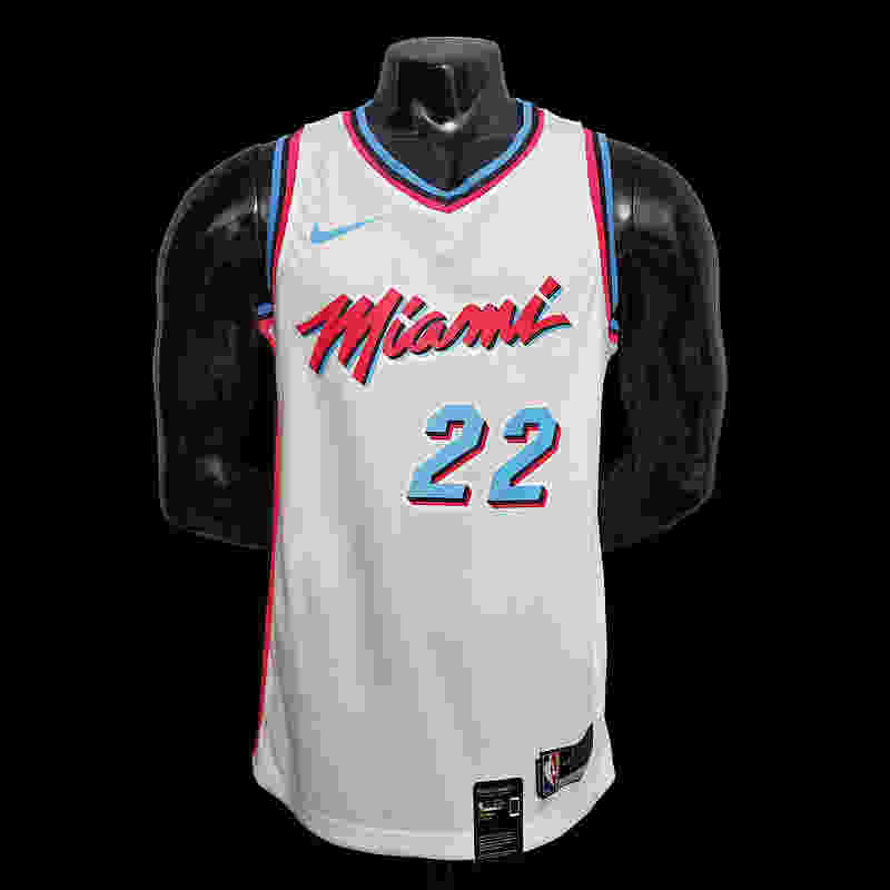 BUTLER #22 Miami Heat white NBA jersey SizeXS-XXL Nike connect recognition7(7C0E)