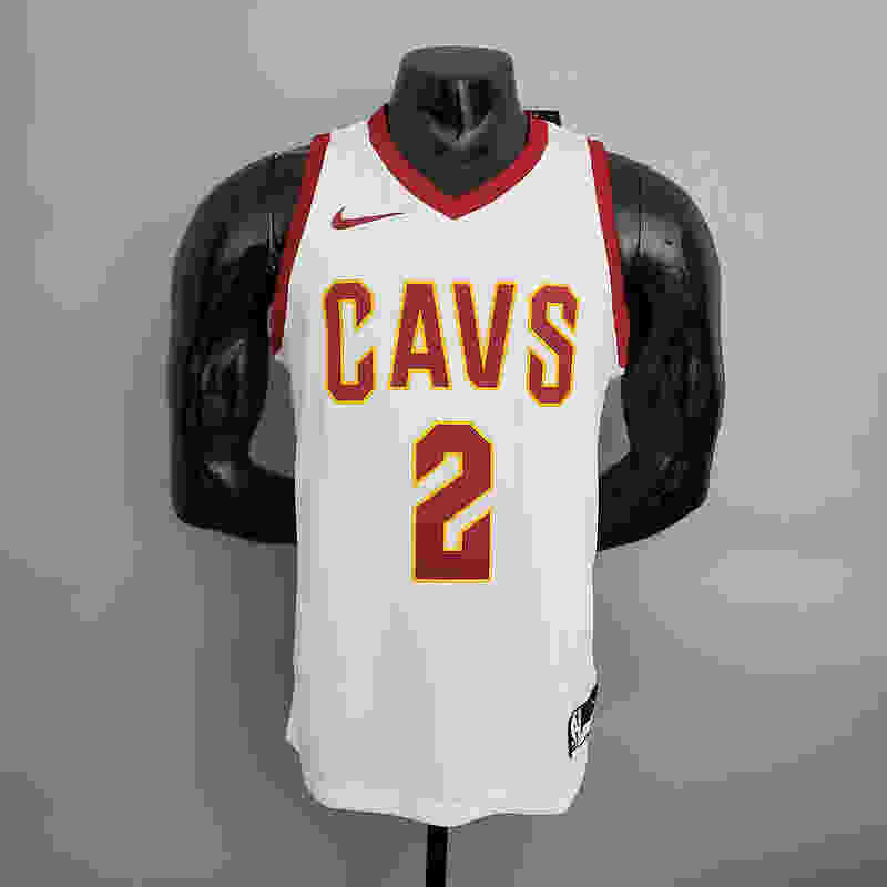 Cavaliers Irving #2 White NBA Jersey S-XXL(A35B)