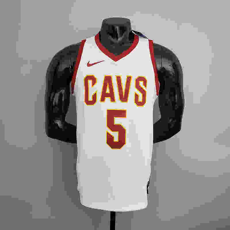 Cavaliers Smith JR.#5 White NBA Jersey S-XXL(4F3C)