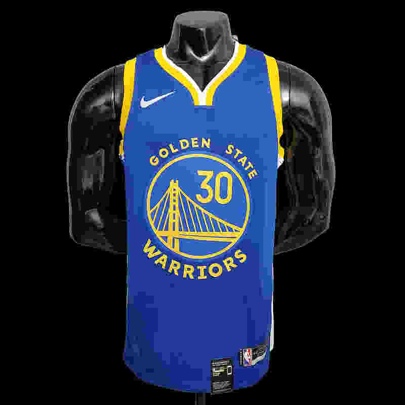 Curry #30 Golden State Warriors blue NBA jersey SizeXS-XXL Nike connect recognit...(035D)