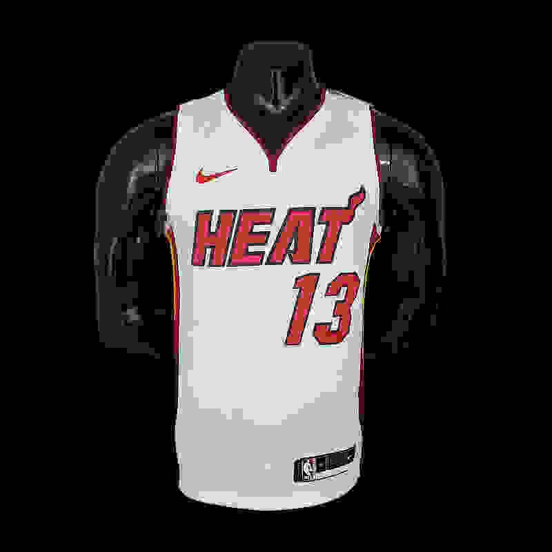 Miami Heat ADEBAYO#13 white NBA Jersey S-2XL(1D85)