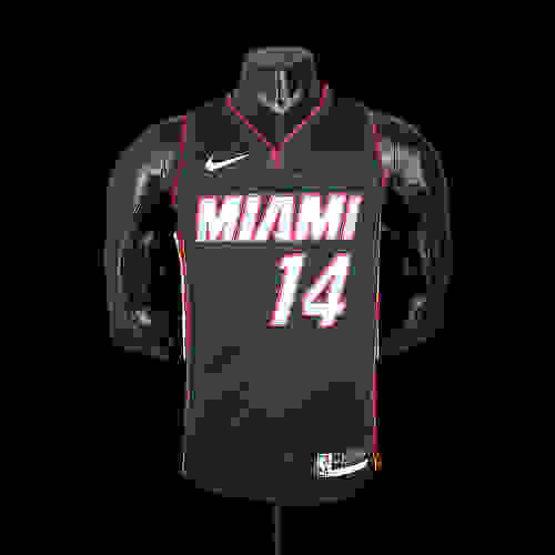 Miami Heat HERRO#14 Black NBA Jersey S-2XL(E5FA)