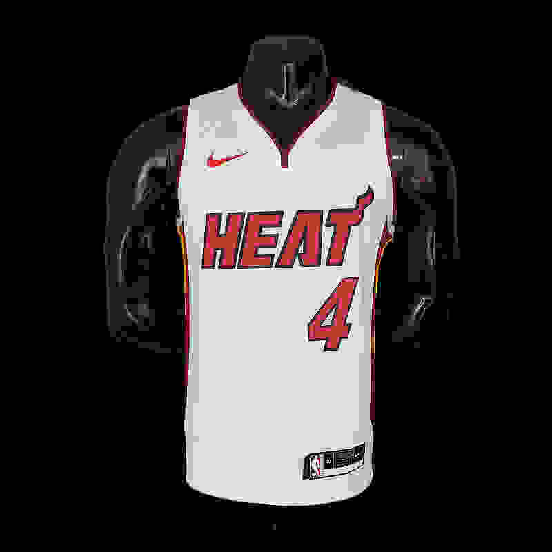 Miami Heat OLADIPO#4 white NBA Jersey S-XXL(78FE)