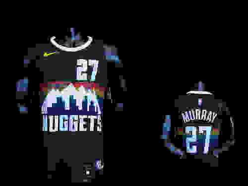 MURRAY#27 Nuggets City Edition Black jersey