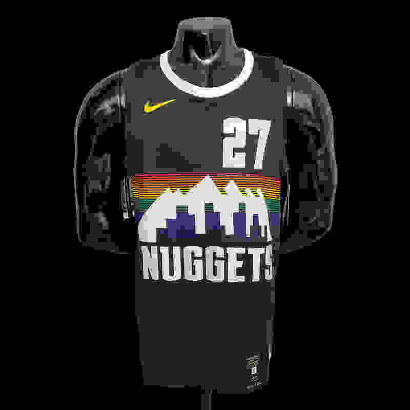 MURRAY#27 Nuggets City Edition Black jersey Size︰ XS-XXL Nike connect recognitio...(3020)