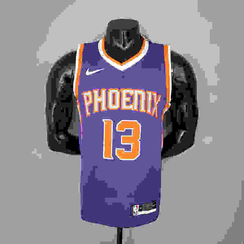 NASH#13 Phoenix Suns Purple NBA Jersey S-XXL(41B2)