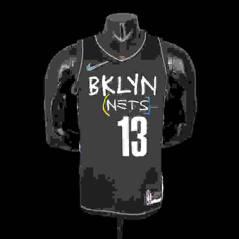 New Brooklyn Nets Harden #13 City Edition Black S-XXL(2988)