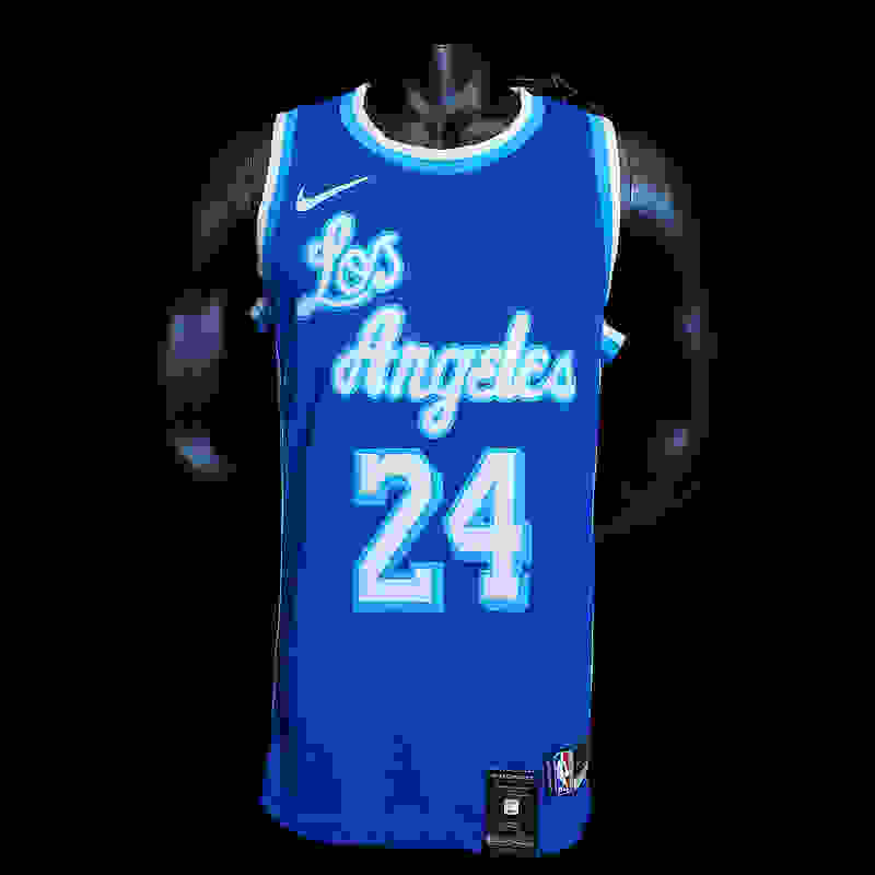 New Bryant #24 Lakers Bule NBA jersey Size︰XS-XXL Nike connect recognition(8660)