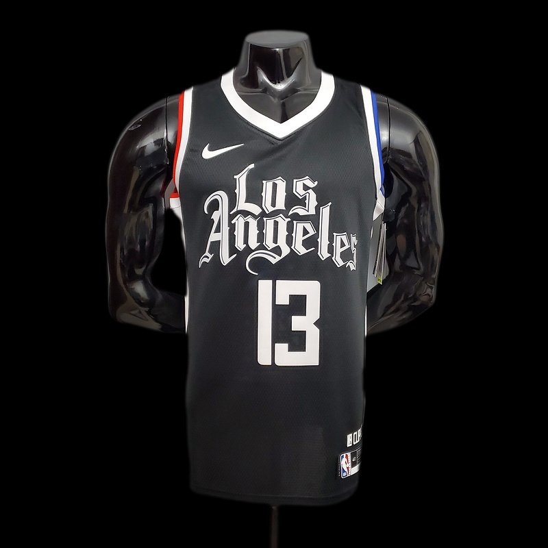 New George #13 Los Angeles Clippers Black NBA jersey Size︰S-XXL(A69F)