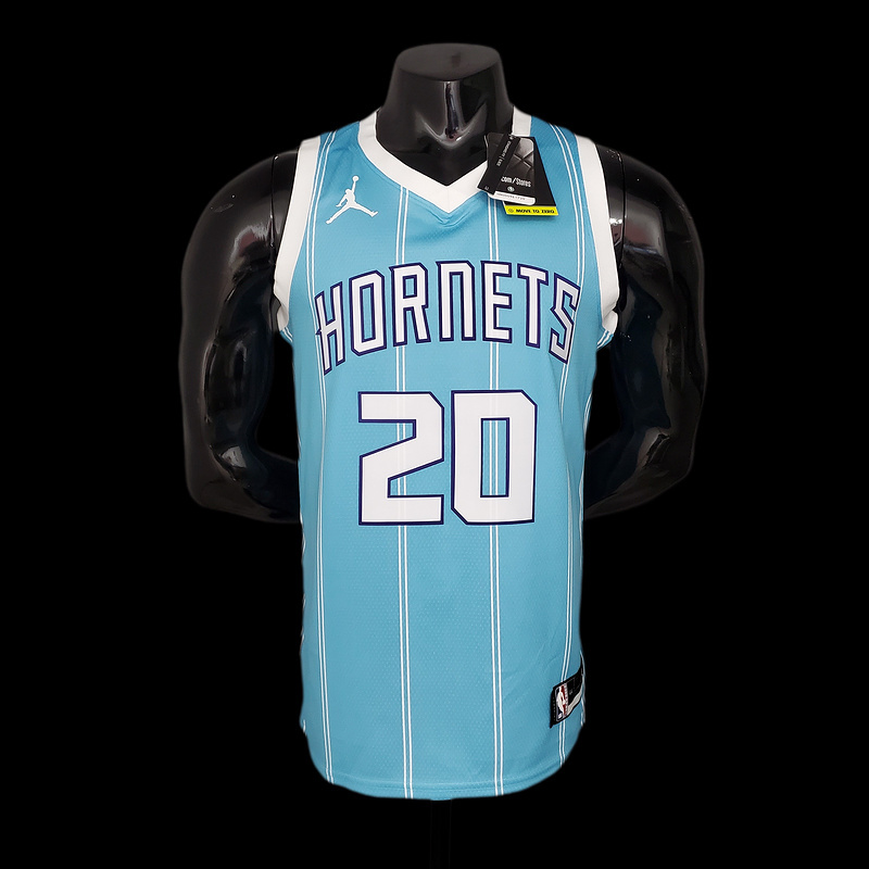 New Hornets HAYWARO#20 Blue NBA Jersey S-XXL(5774)