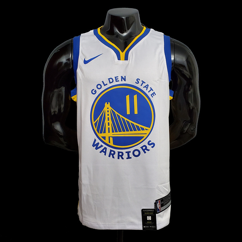 Thompson #11 Golden State Warriors white NBA jersey SizeXS-XXL Nike connect reco