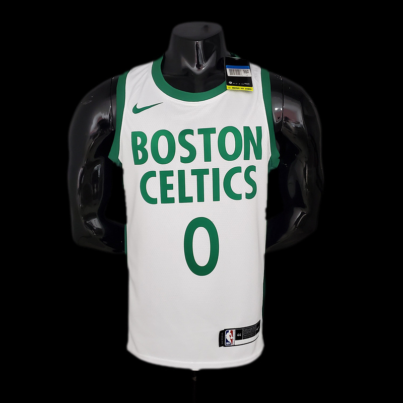 TATUM #0 Celtics White City Edition NBA jersey SizeS-XXL