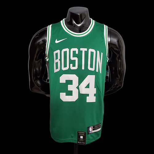 PIERCE#34 Celtics green NBA jersey Size S-XXL Nike connect recognition