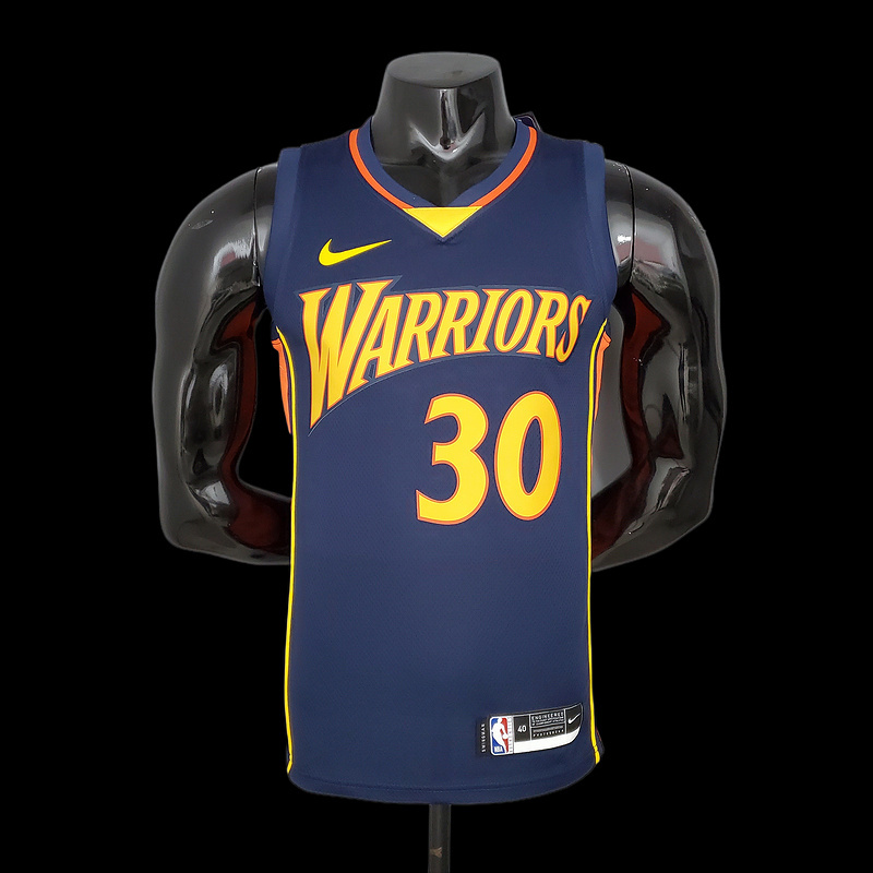 New Warriors CURRY#30 Black S-XXL