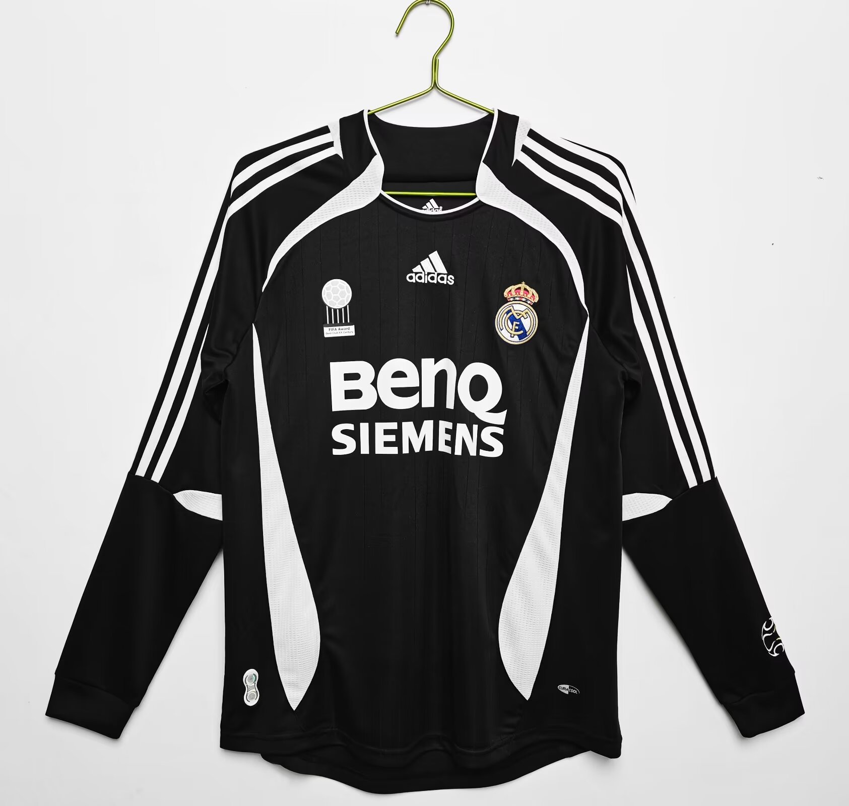 2006/07 Real Madrid  retro Long sleeved