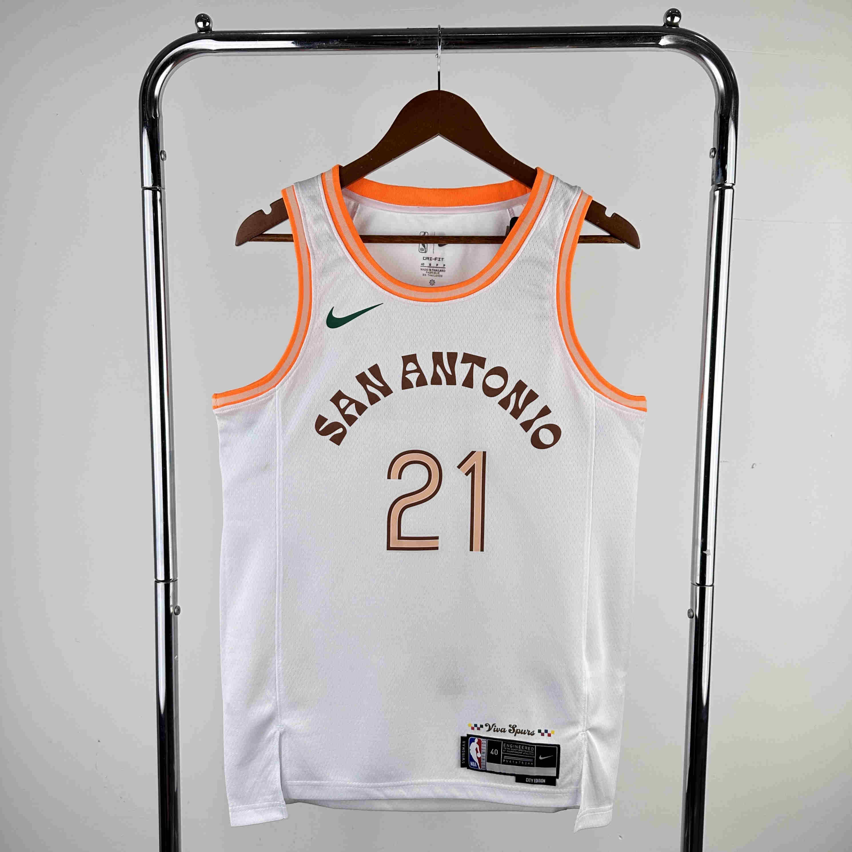 San Antonio Spurs NBA Jersey Duncan 21