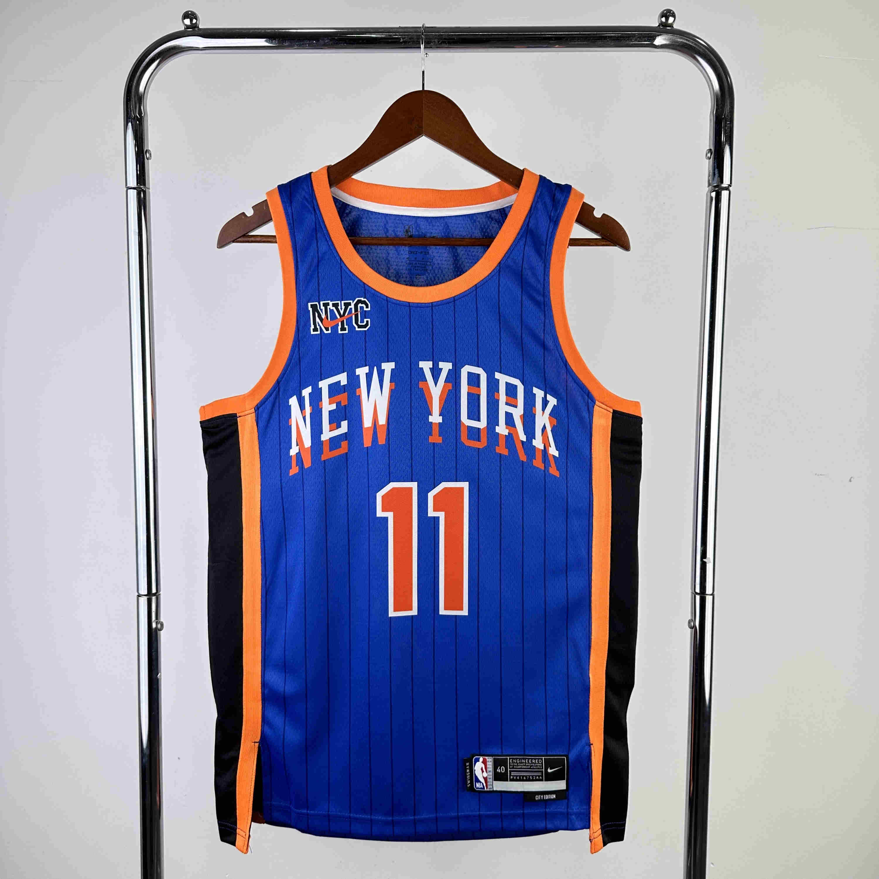 New York Knicks NBA Jersey Brunson 11