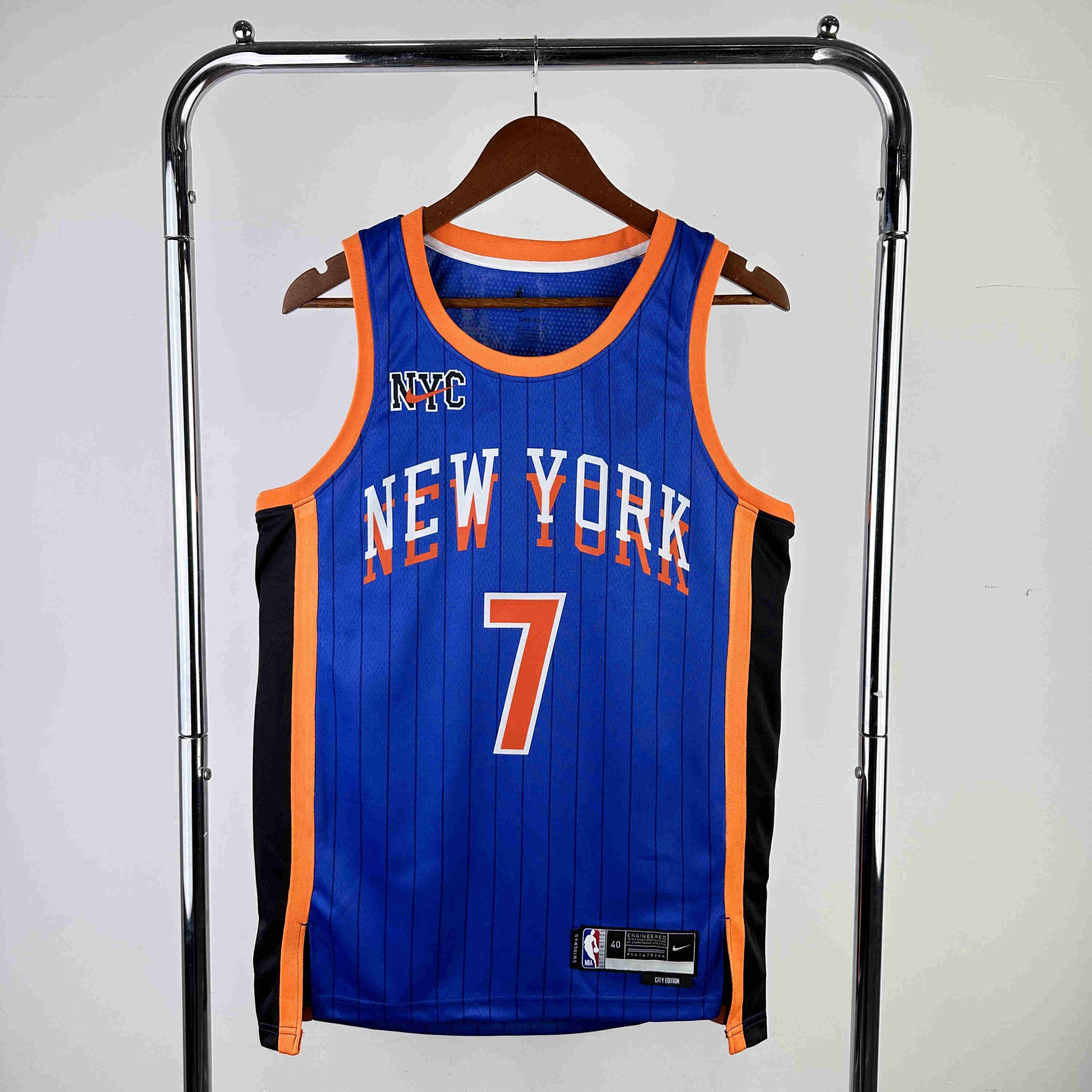 New York Knicks NBA Jersey Anthony 7