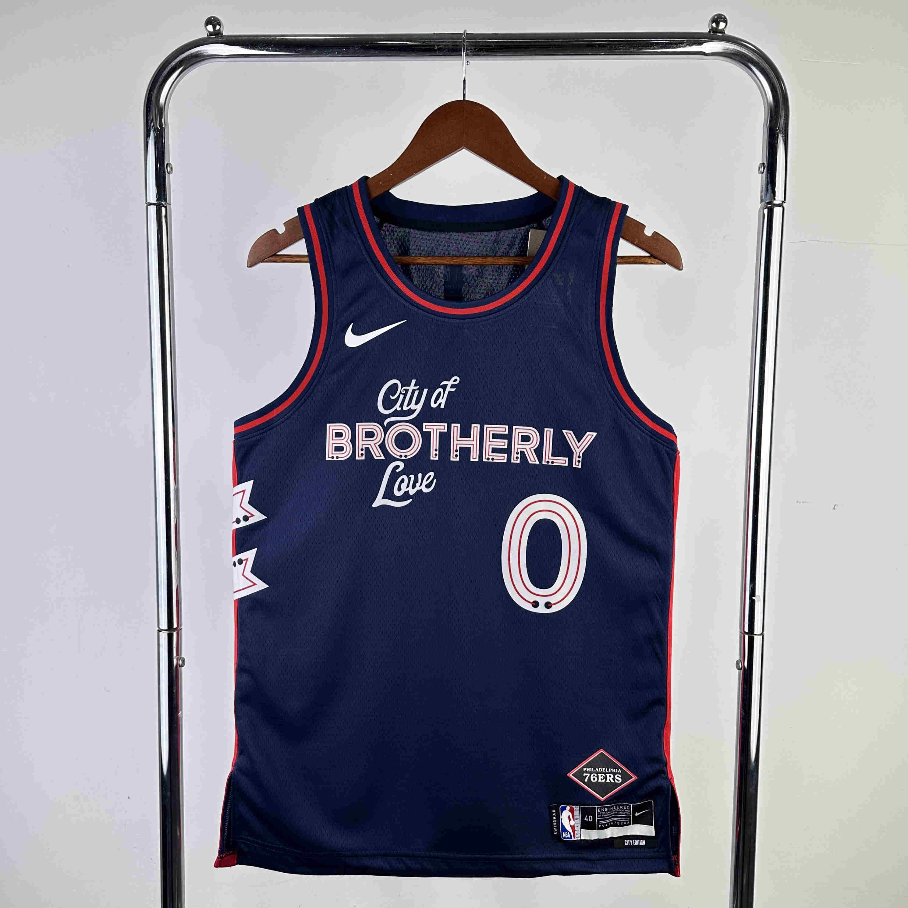 Philadelphia 76ers NBA Jersey Maxey 0