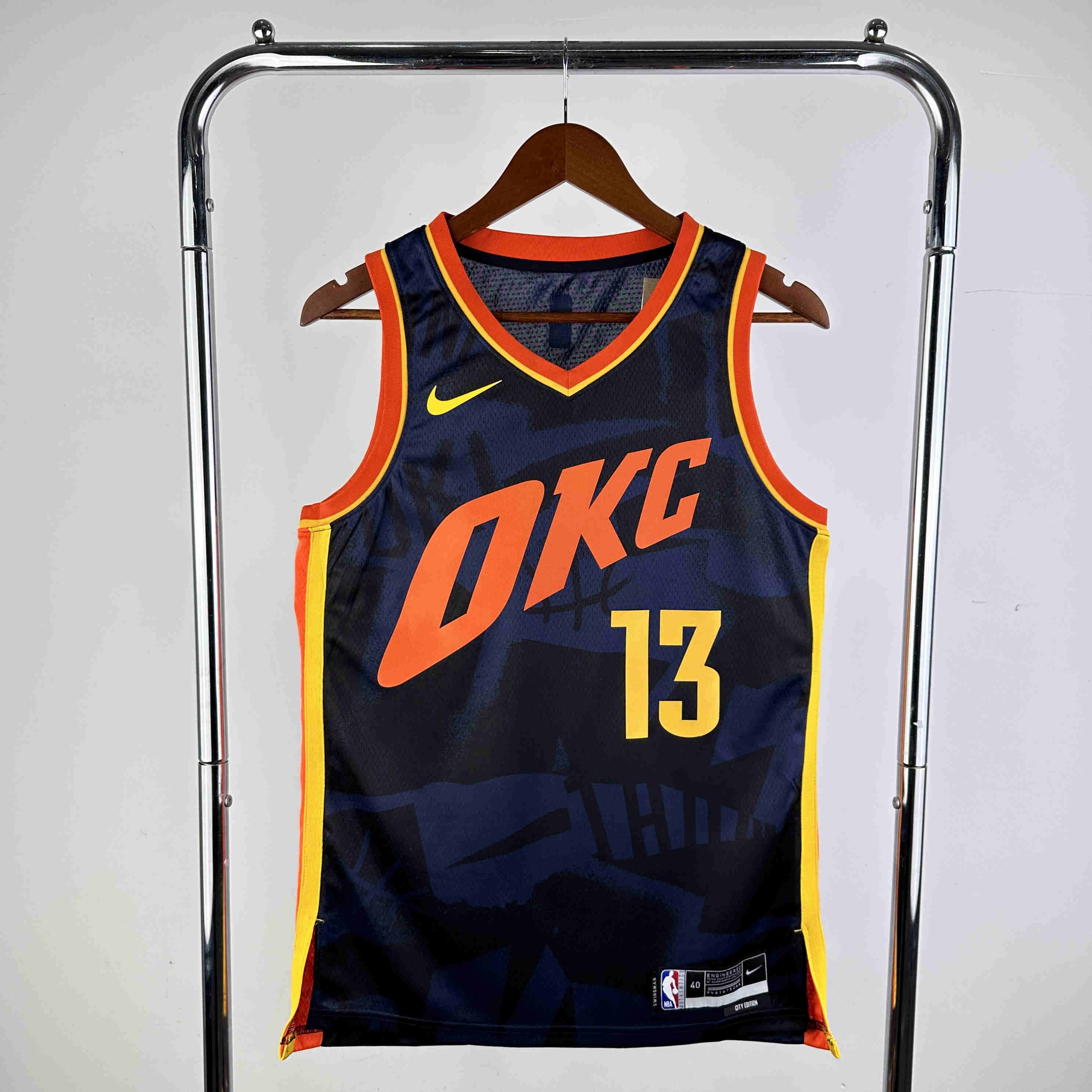 Oklahoma City Thunder  NBA Jersey  George 13