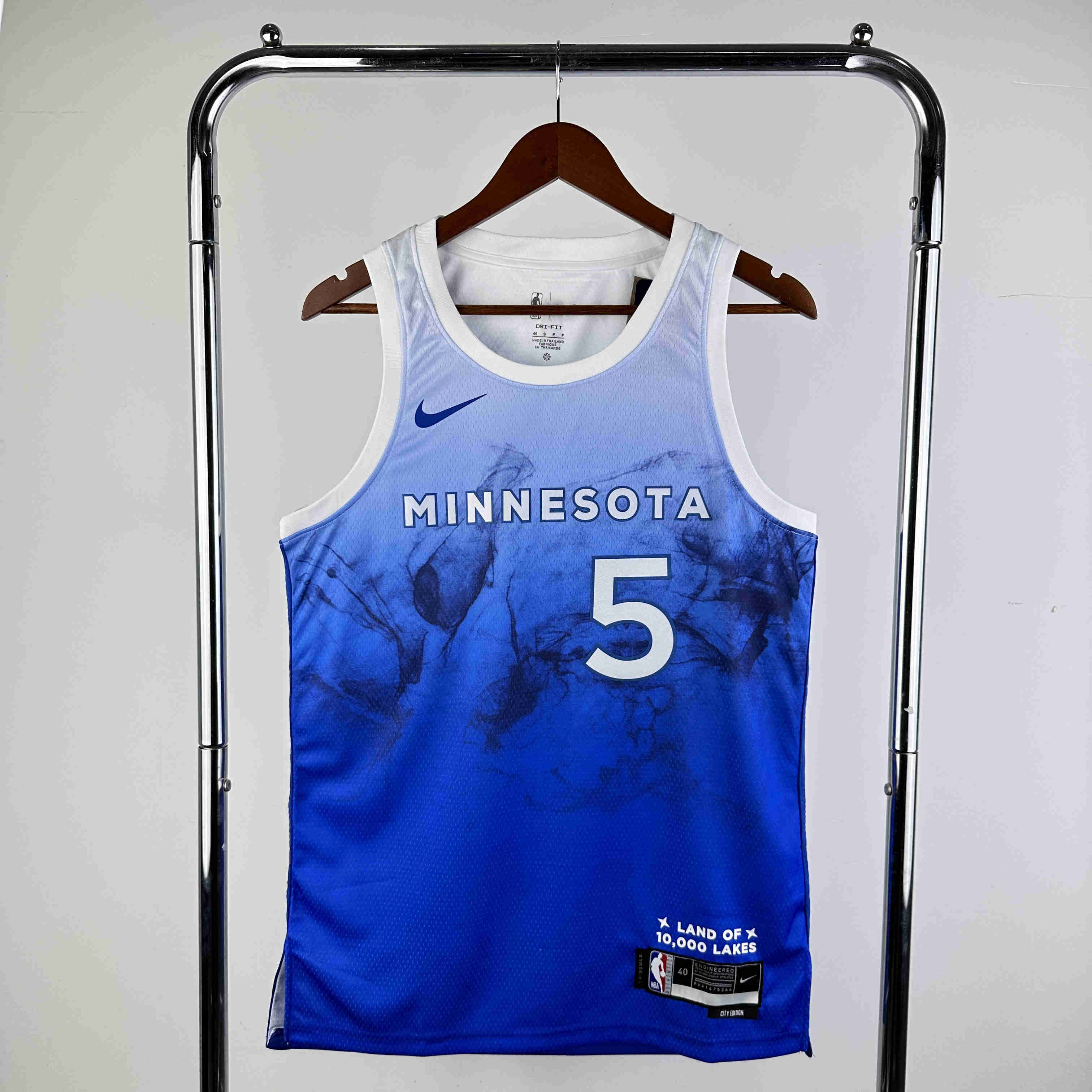 Minnesota Timberwolves NBA Jersey  Edwards 5