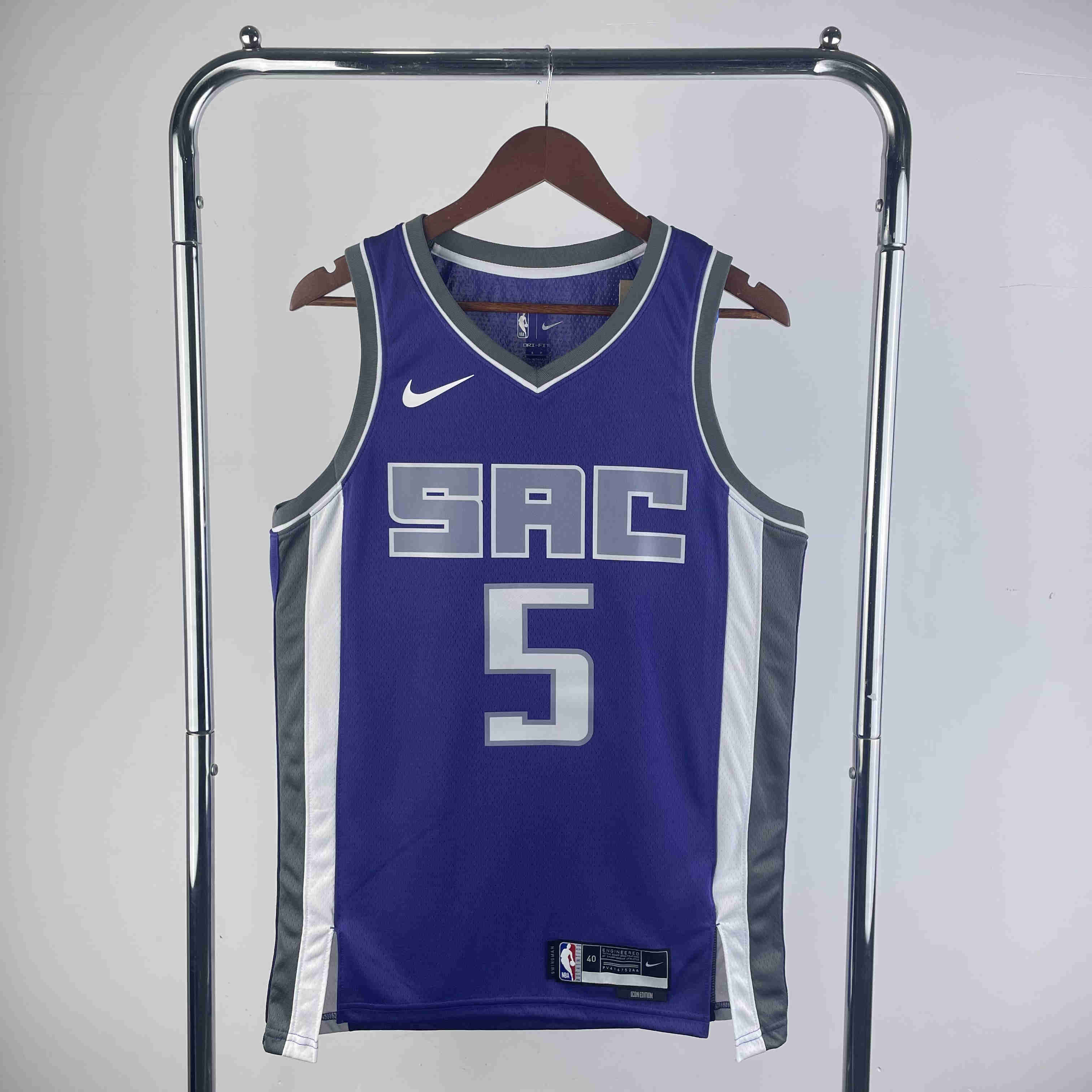 Rochester Royals NBA Jersey  Fox 5 away purple