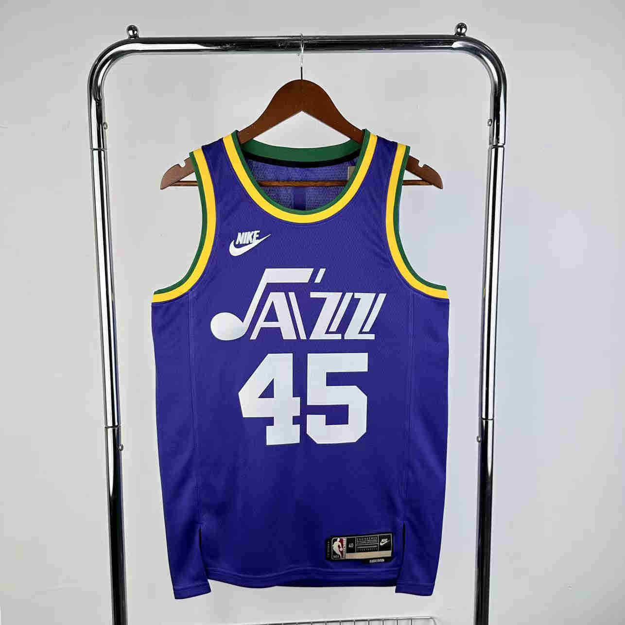 Utah Jazz NBA Jersey Mitchell 45