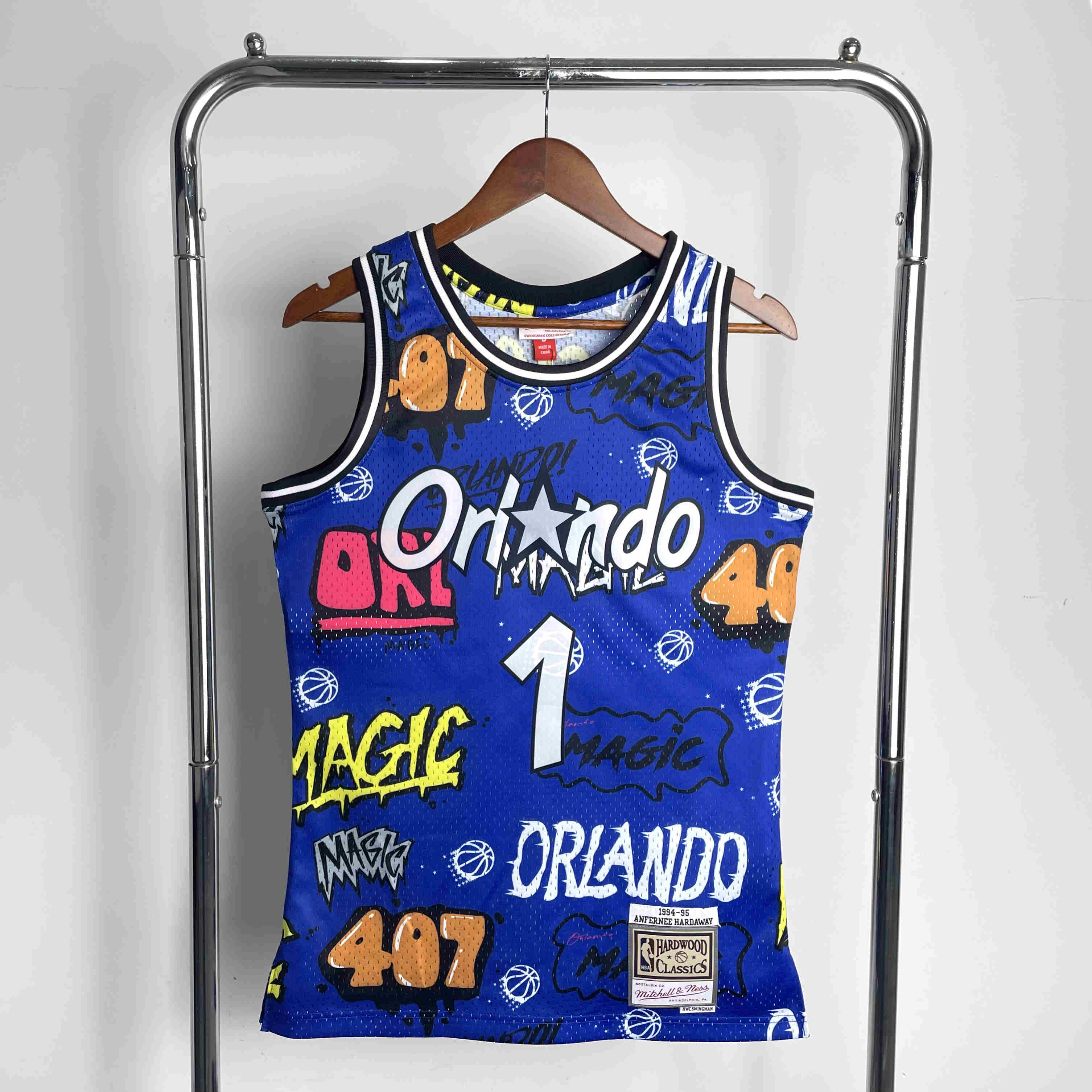 Orlando Magic NBA Jersey Hardaway 1