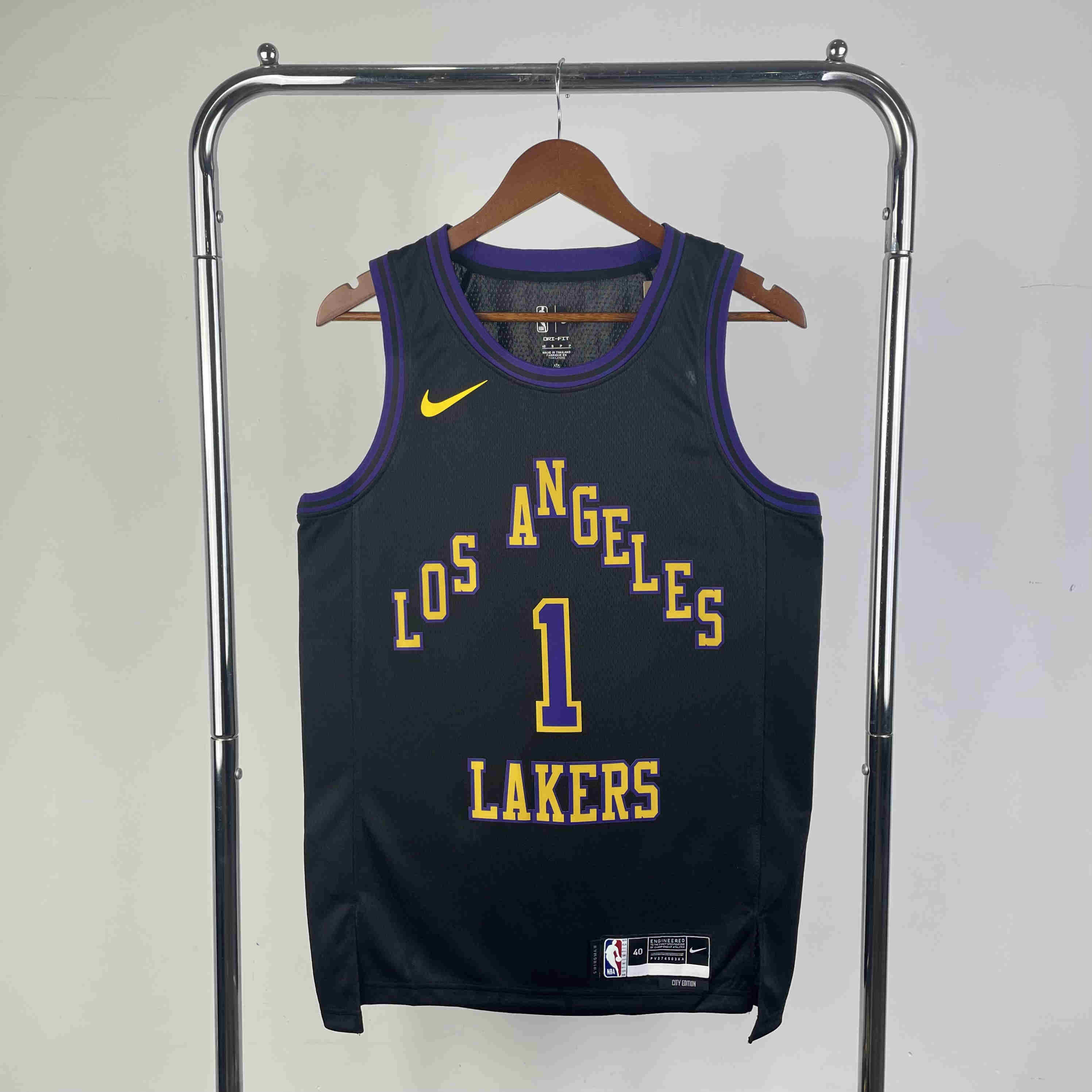 Los Angeles Lakers NBA Jersey  Russell 1