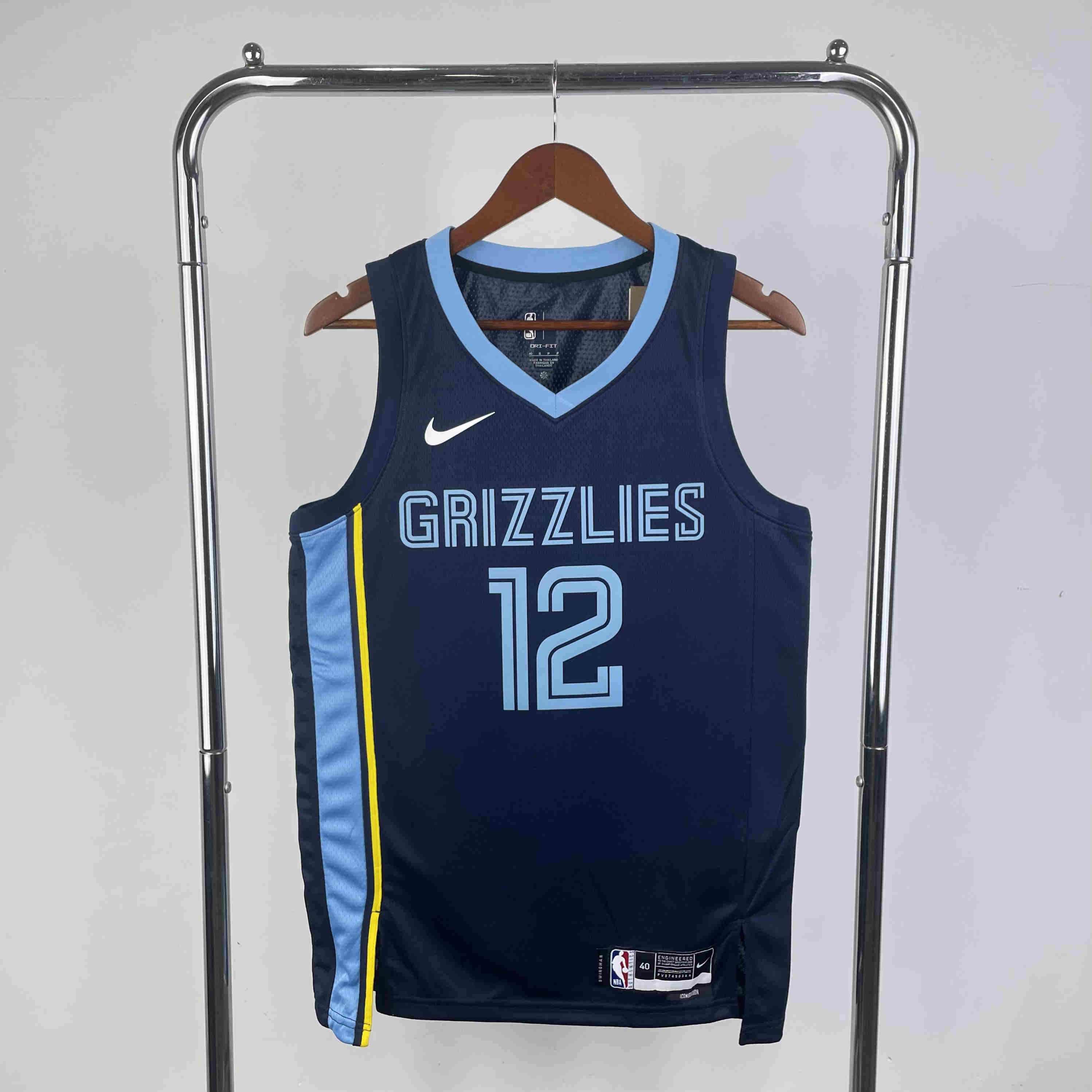 Memphis Grizzlies NBA Jersey Morant 12