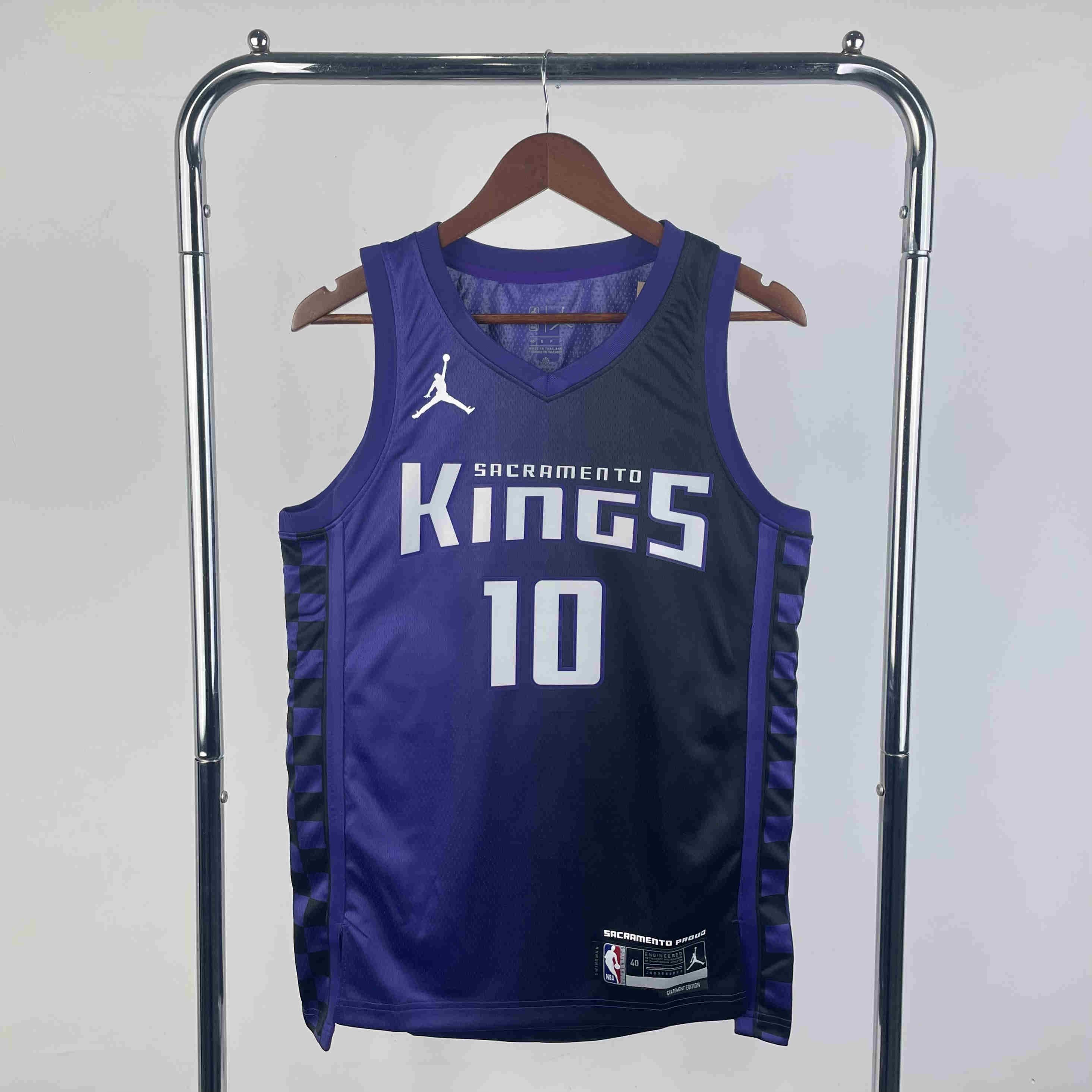 Sacramento Kings NBA Jersey Sabonis 10