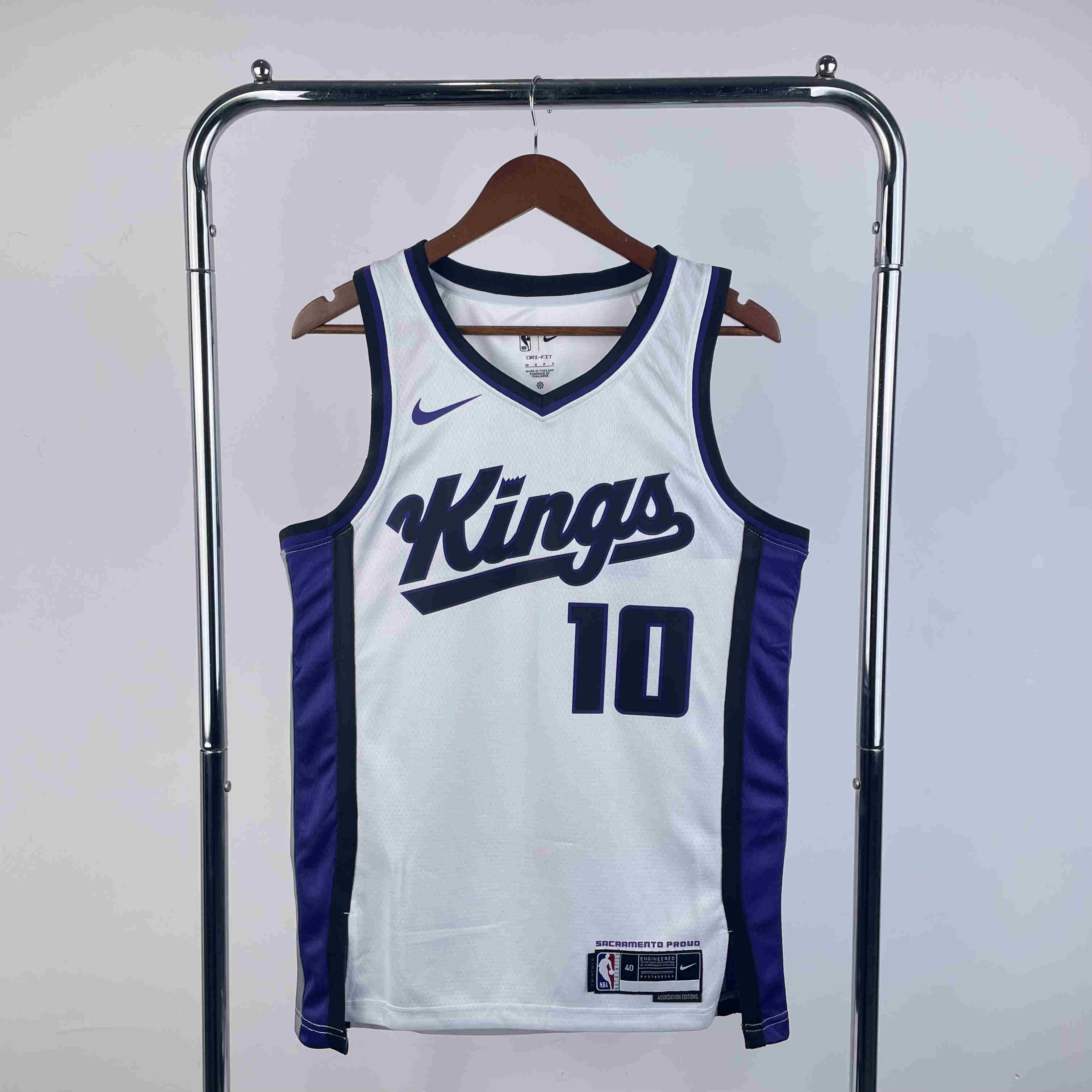 Sacramento Kings NBA Jersey Sabonis 10