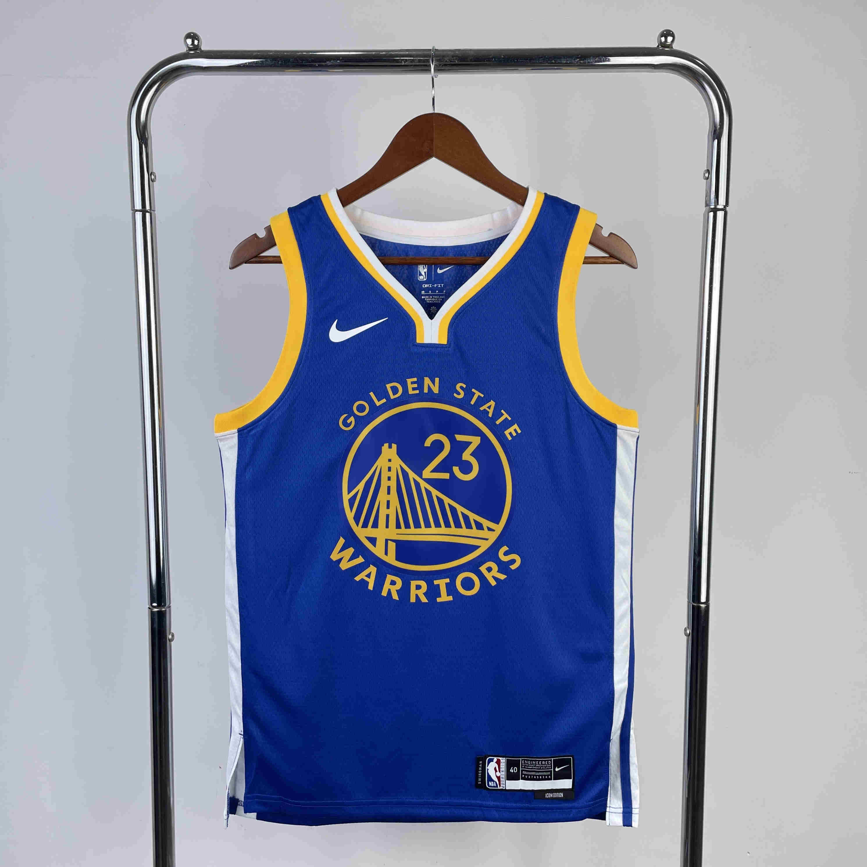 Golden State Warriors  NBA Jersey Green 23