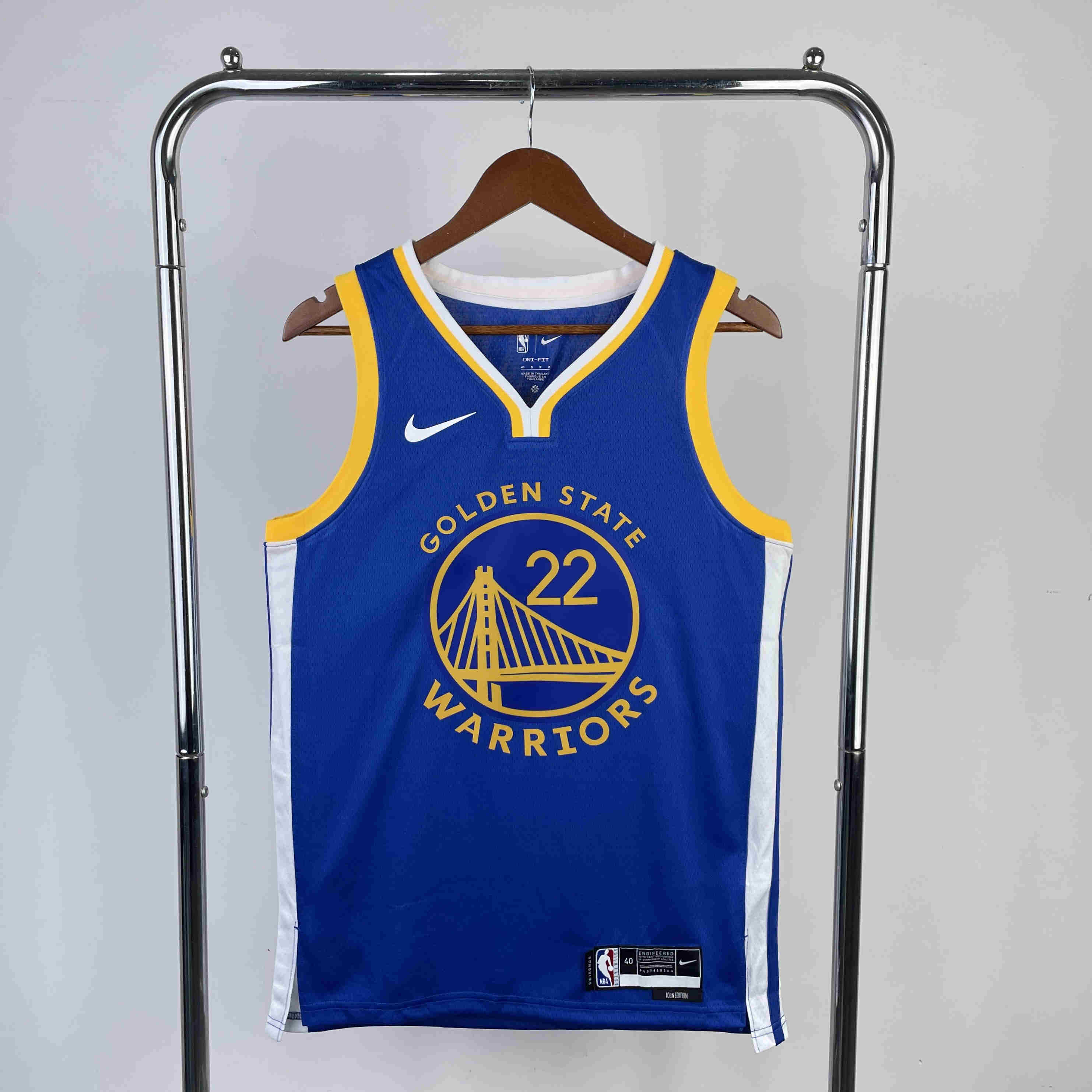 Golden State Warriors  NBA Jersey  Wiggins 22