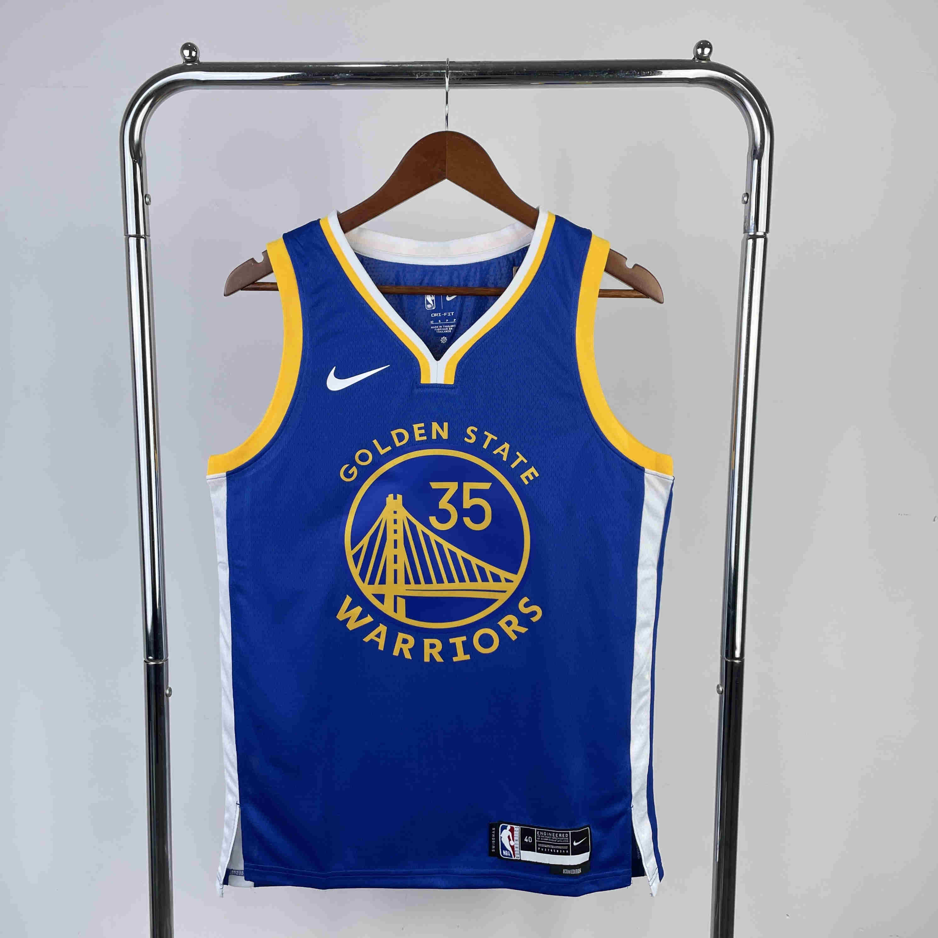 Golden State Warriors  NBA Jersey  Durant 35